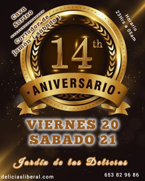 14 Aniversario Jardin De Las Delicias