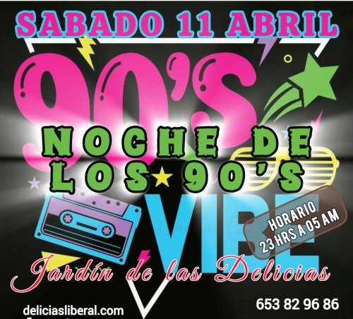NOCHE AÑOS 90
